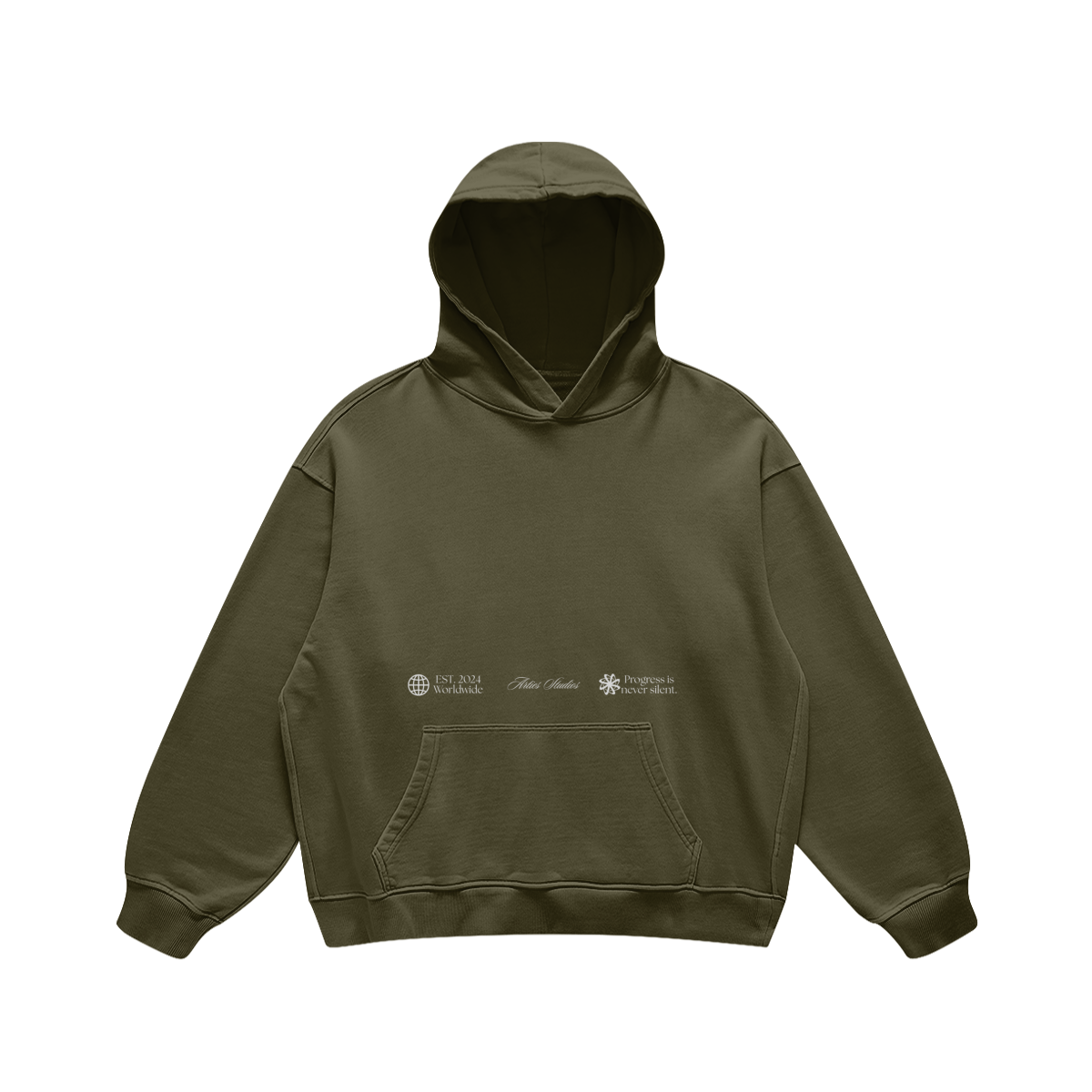 PROGRESS IS NEVER SILENT HOODIE