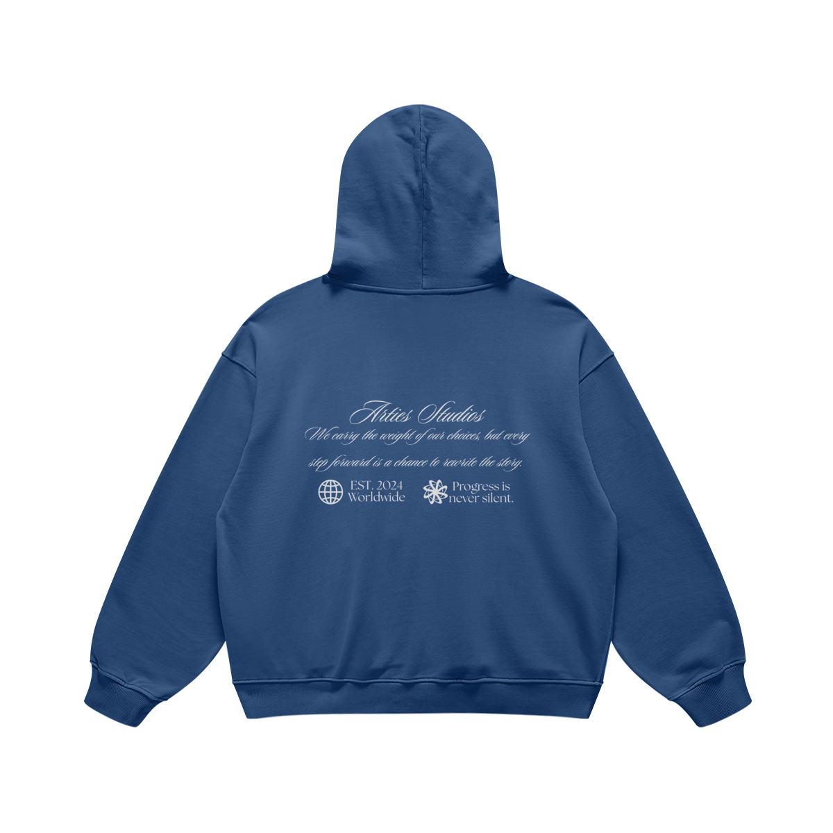 PROGRESS IS NEVER SILENT HOODIE