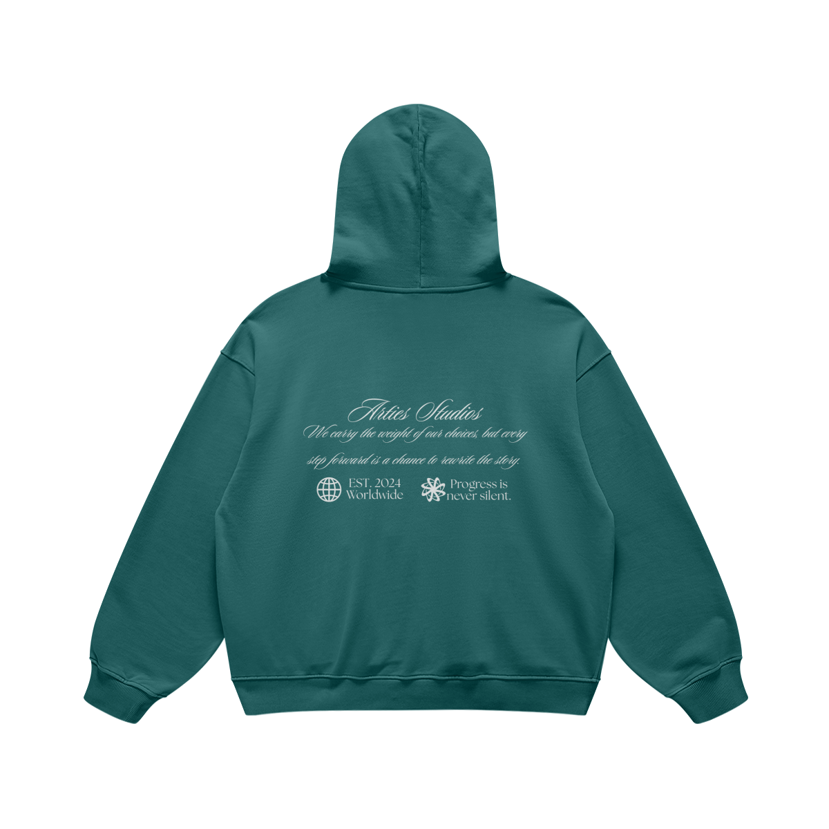 PROGRESS IS NEVER SILENT HOODIE