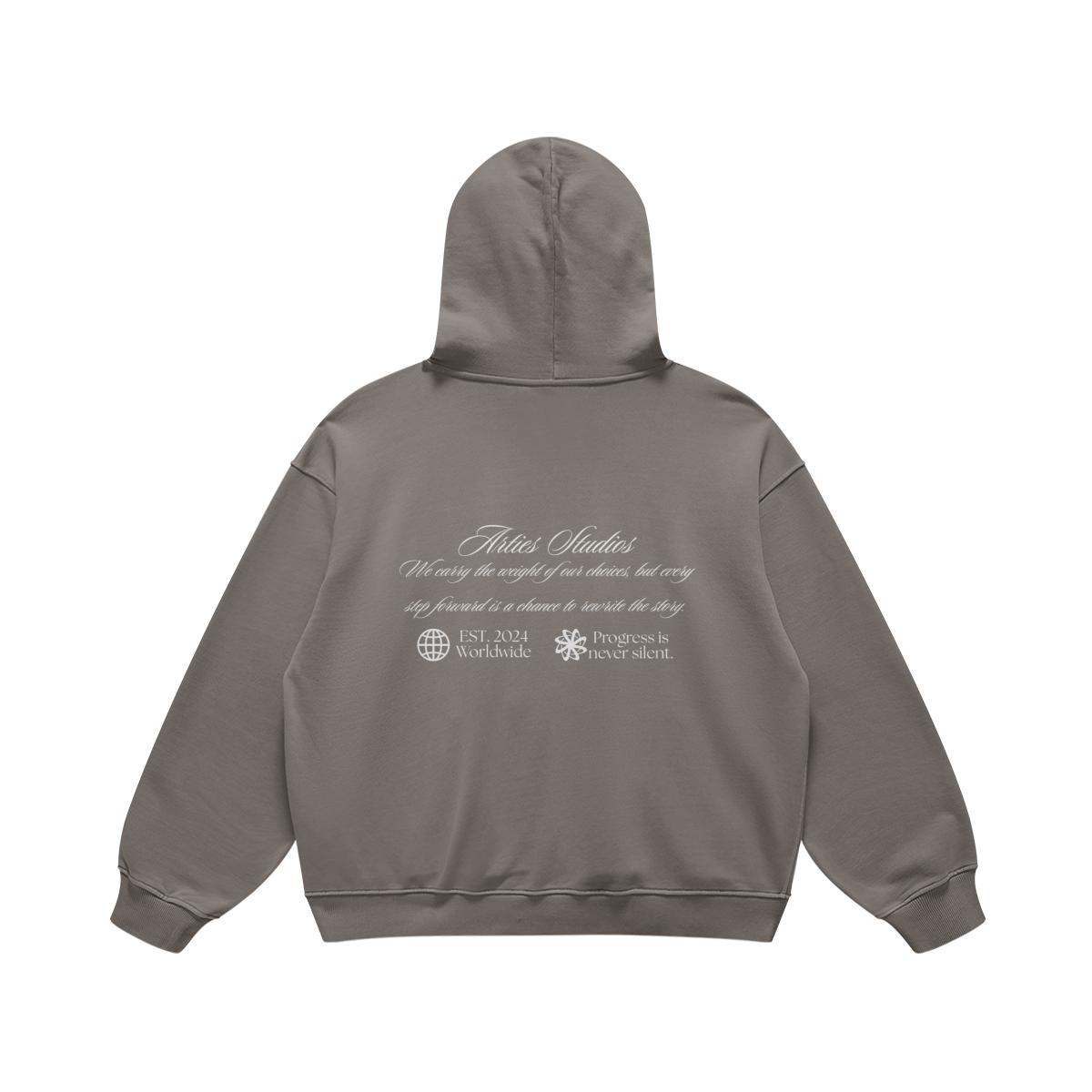PROGRESS IS NEVER SILENT HOODIE