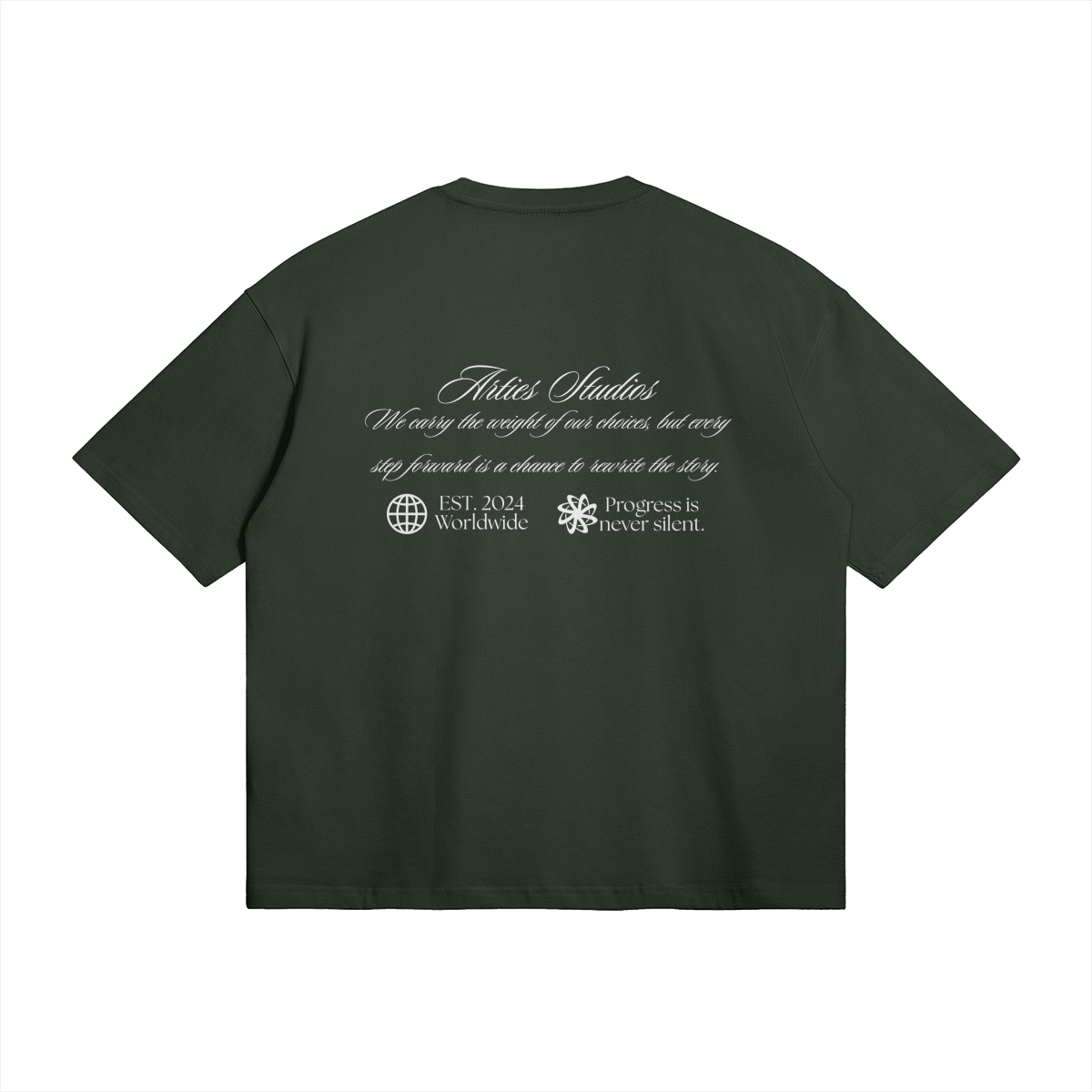 PROGRESS IS NEVER SILENT TEE