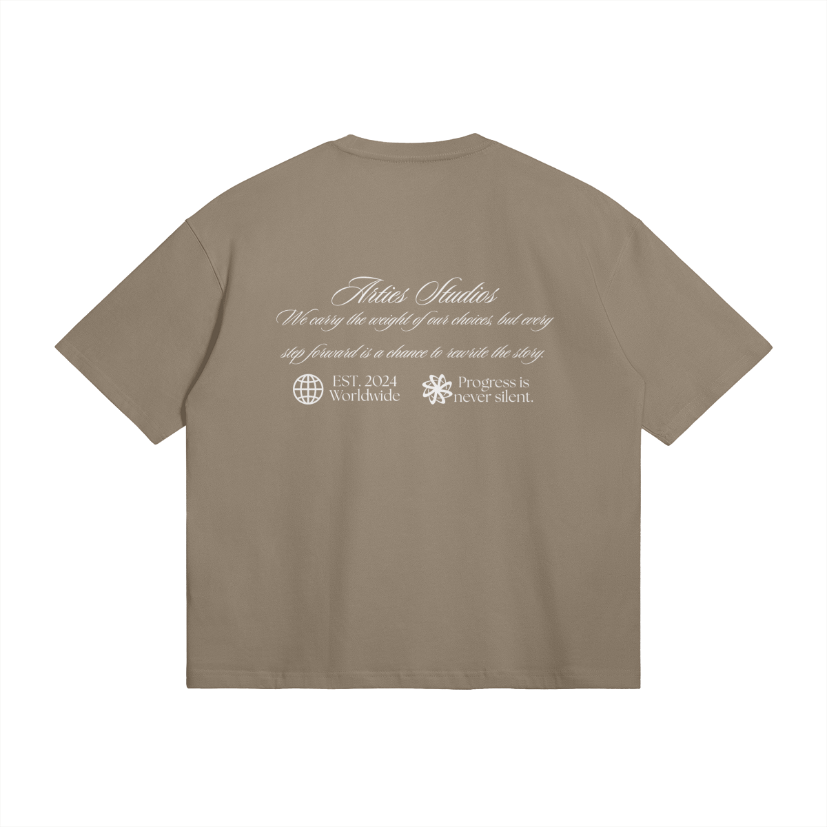 PROGRESS IS NEVER SILENT TEE