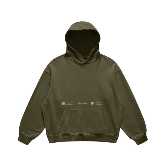PROGRESS IS NEVER SILENT HOODIE