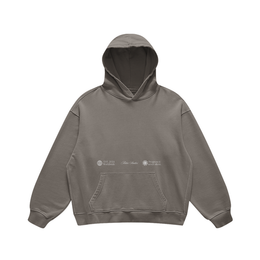 PROGRESS IS NEVER SILENT HOODIE